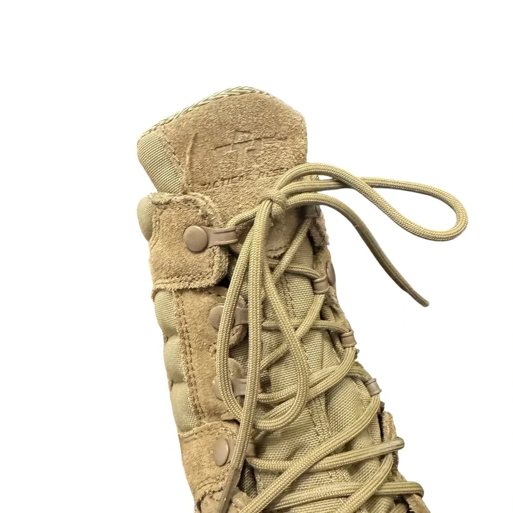 Tactical Research Khyber TR550 Desert Tan Combat Boots Mens Size 7R‎ Vibram Sole